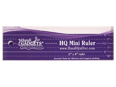 Mini Ruler 2" x  6"